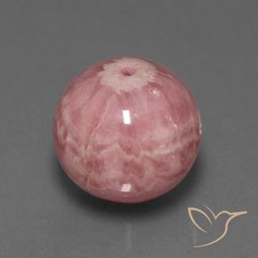 rodocrosita Multicolorido Natural 46.97ct, Esfera / Bola, Opaco