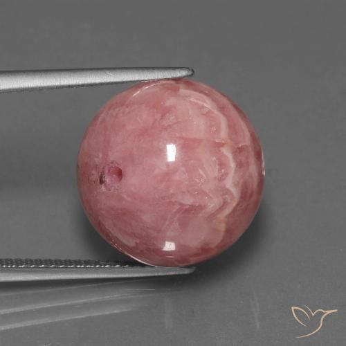 40.50ct Natural Multicolorido rodocrosita, Esfera / Bola, Opaco