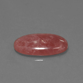 Rodocrosita multicolorido natural 8,76ct, corte oval, opaco