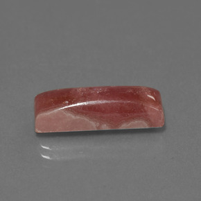 Rodocrosita multicolorido natural 7,67ct, baguete, opaco