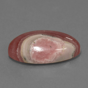 Rodocrosita multicolorido natural 20,95ct, forma extravagante, opaco