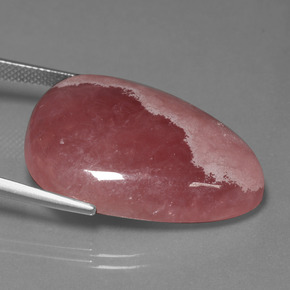 Rodocrosita multicolorido natural 48,07ct, forma extravagante, opaco