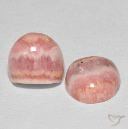 Pedras preciosas de rodocrosita Multicolorido natural de 9.41 ct, Chique, Opaco