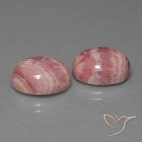 Pedras preciosas de rodocrosita Multicolorido natural de 12.72 ct, oval, Opaco
