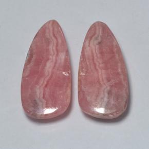 Pedras preciosas de rodocrosita Multicolorido natural de 17.04 ct, Formato de pêra, Opaco