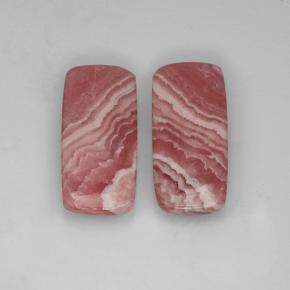 Pedras preciosas de rodocrosita Multicolorido natural de 24.93 ct, Almofada cortada, Translúcido