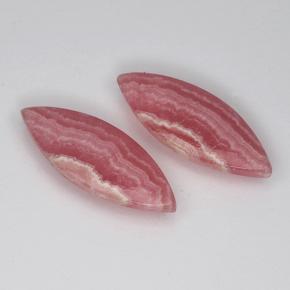 Pedras preciosas de rodocrosita multicolorido natural de 9,95 ct, marquise, translúcido