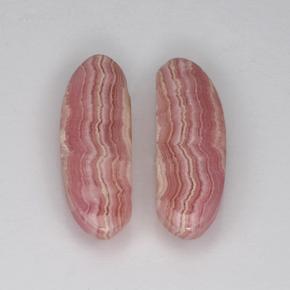 Pedras preciosas de rodocrosita multicolorido natural de 11,17 ct, forma extravagante, translúcido