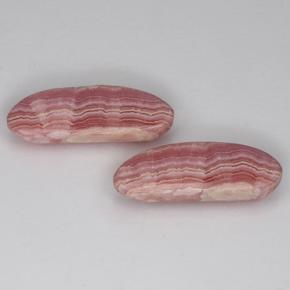 Pedras preciosas de rodocrosita multicolorido natural de 11,17 ct, forma extravagante, translúcido