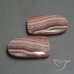 Pedras preciosas de rodocrosita Multicolorido natural de 37.17 ct, Chique, Translúcido
