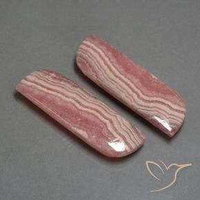 Pedras preciosas de rodocrosita Multicolorido natural de 46.65 ct, Chique, Translúcido