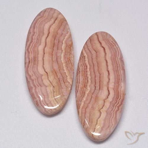 26.79ctw Natural Multicolorido rodocrosita, oval, Opaco