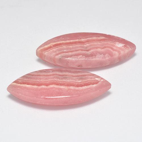 Pedras preciosas de rodocrosita Multicolorido natural de 17.04 ct, Marquesa, Translúcido