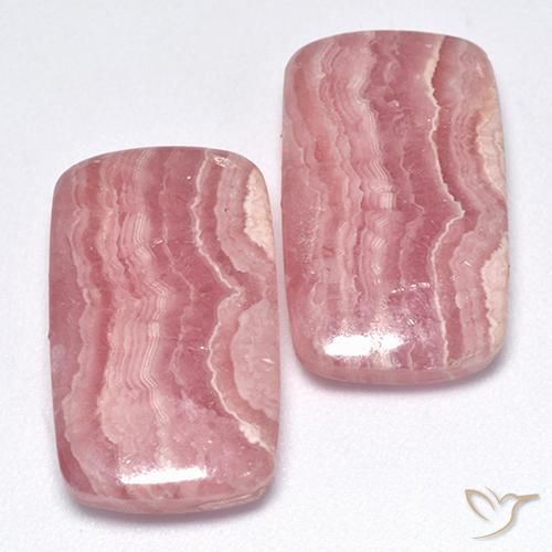 Pedras preciosas de rodocrosita Multicolorido natural de 32.67 ct, Almofada, Translúcido