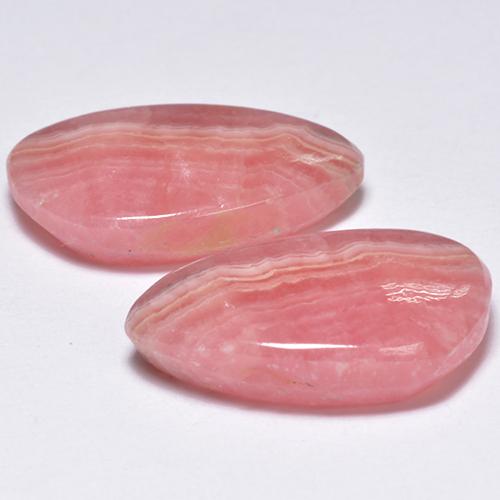 Pedras preciosas de rodocrosita multicolorido natural de 13,01 ct, forma extravagante, translúcido