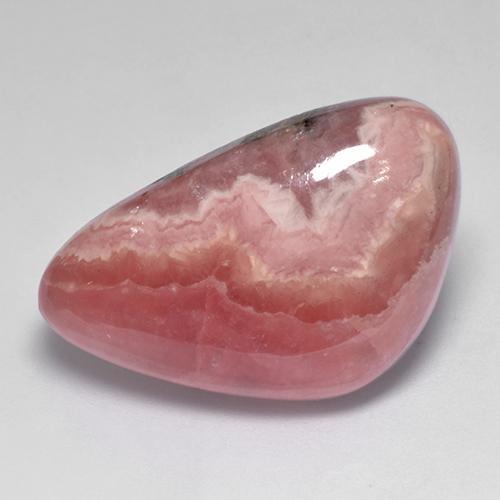 Rodocrosita multicolorido natural 25,85ct, forma extravagante, translúcido