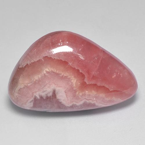 Rodocrosita multicolorido natural 25,85ct, forma extravagante, translúcido