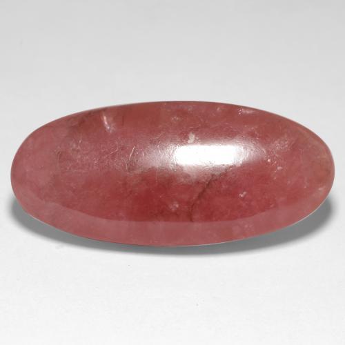 Rodocrosita multicolorido natural 22,84ct, corte oval, translúcido
