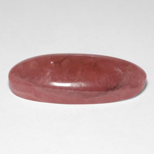 Rodocrosita multicolorido natural 22,84ct, corte oval, translúcido