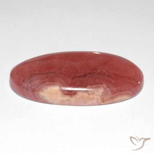 rodocrosita Multicolorido Natural 29.28ct, oval, Translúcido