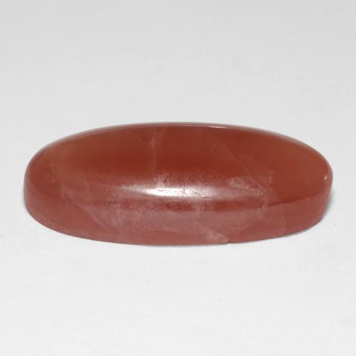 Rodocrosita multicolorido natural 14,95ct, corte oval, translúcido