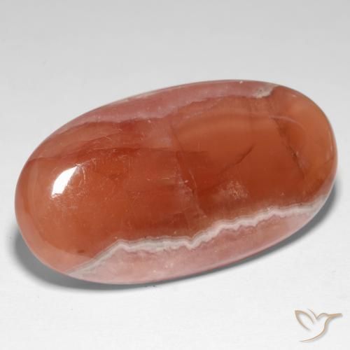 rodocrosita Multicolorido Natural 34.60ct, oval, Translúcido