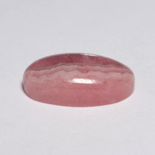 Rodocrosita multicolorido natural 4,50ct, corte oval, translúcido
