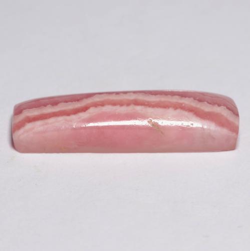 Rodocrosita multicolorido natural 5,51ct, baguete, translúcido