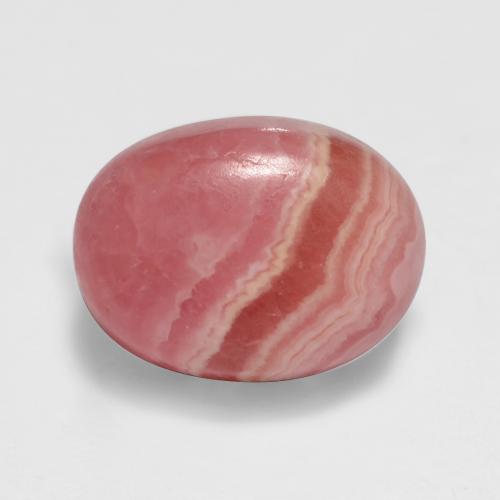 Rodocrosita multicolorido natural 2,48ct, corte oval, translúcido