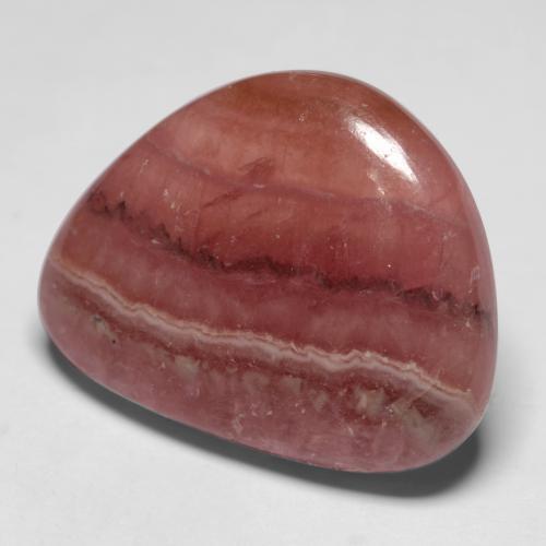 Rodocrosita multicolorido natural 20,57ct, forma extravagante, translúcido