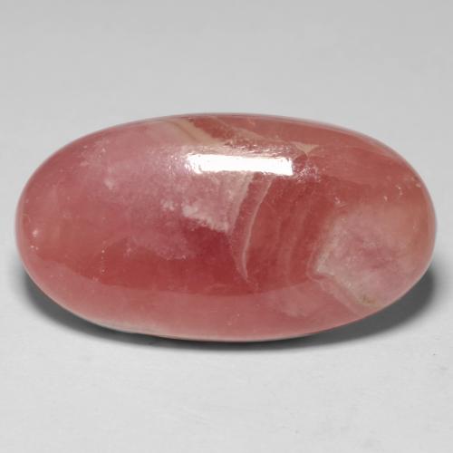 Rodocrosita multicolorido natural 17,43ct, corte oval, translúcido