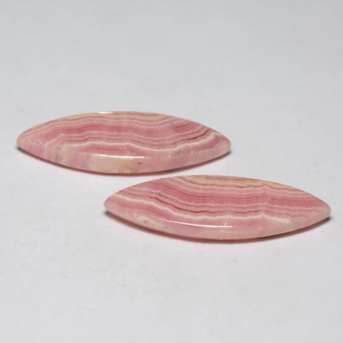 Pedras preciosas de rodocrosita Multicolorido natural de 19.61 ct, Marquesa, Translúcido