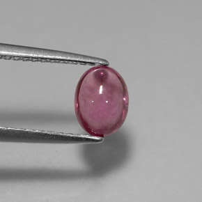 Granada rodolita violeta natural 1,09ct, transparente, transparente/translúcido