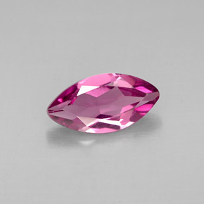 Rodolita Granada Roxo rosado Natural 1.12ct, Marquesa, VS