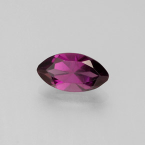 Granada rodolita rosa natural 1,30ct, marquise, VS