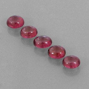 Pedras preciosas de granada rodolita vermelho natural de  ct, transparente, transparente/translúcido
