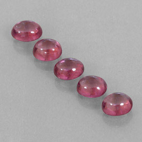 Pedras preciosas de granada rodolita vermelho natural de  ct, transparente, transparente/translúcido