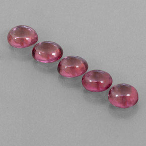 Pedras preciosas de granada rodolita vermelho natural de  ct, transparente, transparente/translúcido