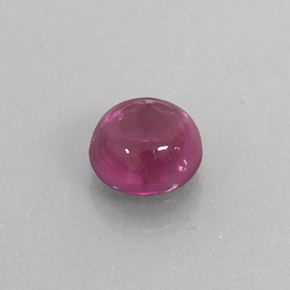 Granada rodolita vermelho natural 1,28ct, transparente, transparente/translúcido