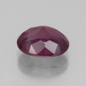 Granada rodolita violeta natural 2,66ct, corte oval, VS-SI