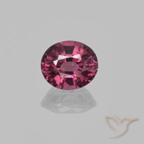 1.52ct Natural Magenta-Rosa rodolita granada, oval, VS