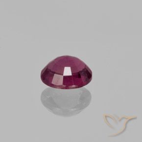 rodolita granada Vermelho Rapberry Natural 1.45ct, oval, VS