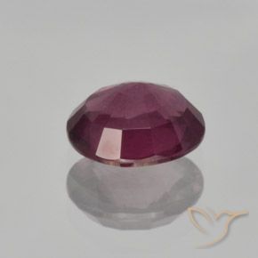 rodolita granada Roxo médio-escuro Natural 1.65ct, oval, VS