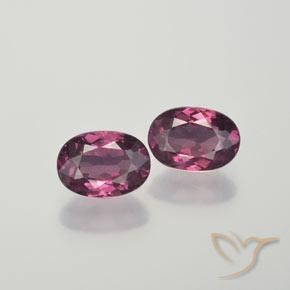 1.99ctw Natural Magenta-Rosa rodolita granada, oval, VS
