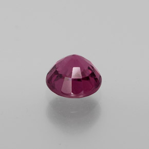Rodolita Granada framboesa vermelha Natural 1.30ct, Corte Redondo, VS