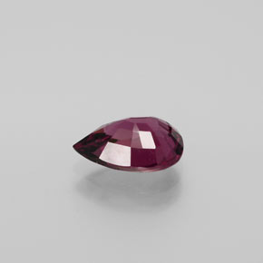 rodolita granada framboesa vermelha Natural 2.25ct, Formato de pêra, VS