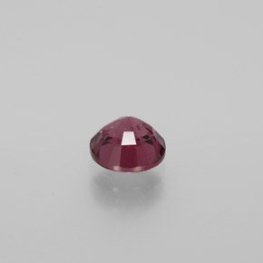 Rodolita Granada framboesa vermelha Natural 1.34ct, Corte Redondo, VS