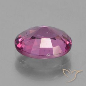 rodolita granada framboesa vermelha Natural 1.18ct, oval, VS