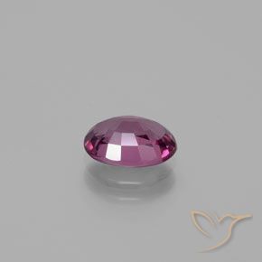 rodolita granada Roxo profundo Natural 1.50ct, oval, VS