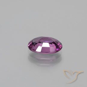 rodolita granada roxo médio Natural 1.38ct, oval, VS